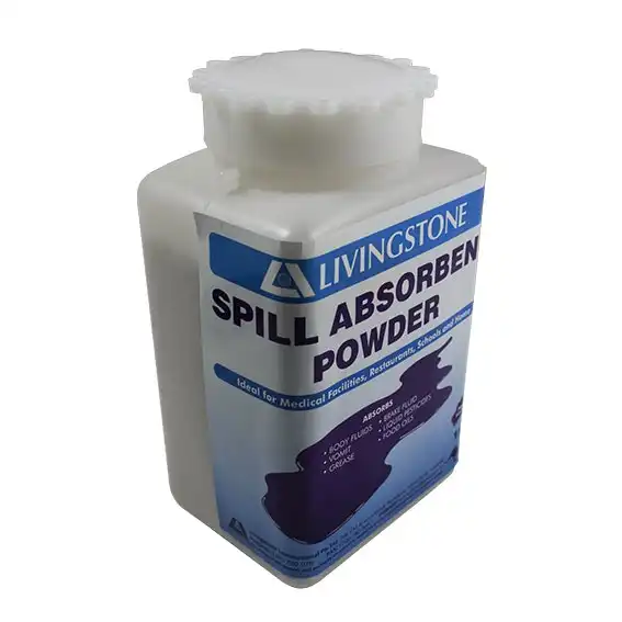 Livingstone Spill Absorbent Granules for Fluid and Vomit Clean Up 1kg Bottle