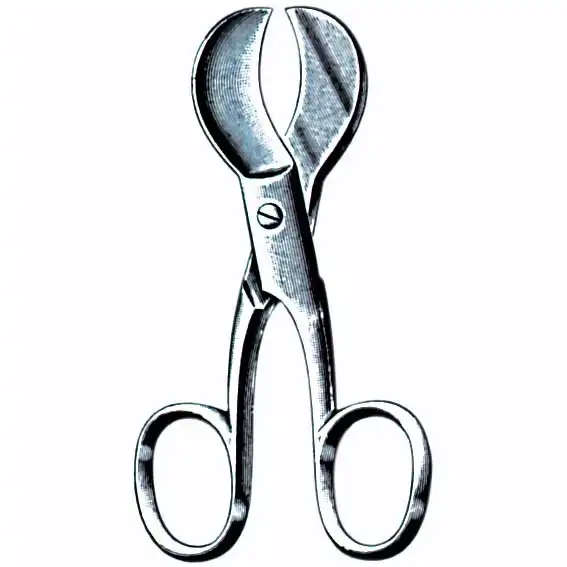Livingstone Umbilical Cord Scissors 10.5cm 35 grams Stainless Steel
