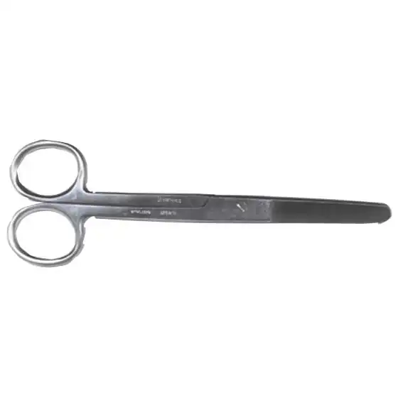 Perfect Surgical Scissors 15cm Blunt/Blunt Stainless Steel Straight Theatre Quality
