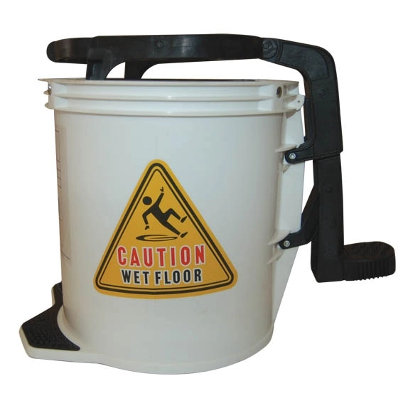 Livingstone Mop Wringer Bucket Wide Mouth 16L White