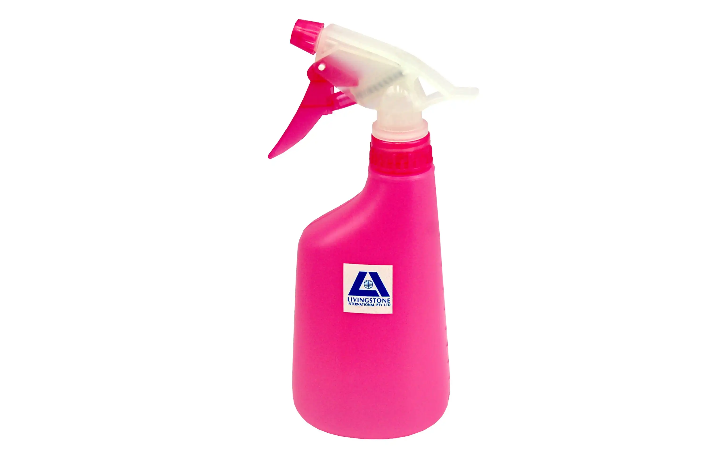 Livingstone Trigger Sprayer Bottle 500ml Plastic Pink