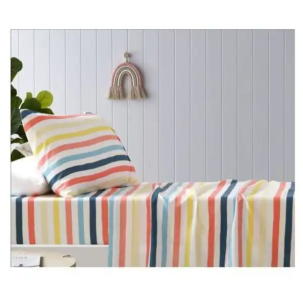 Seaside Printed Microfibre Sheet Sets by Happy Kids