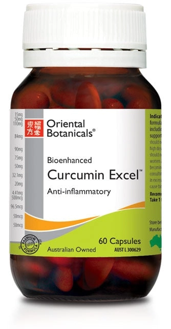 Oriental Botanicals(R) Curcumin Excel 60 Caps