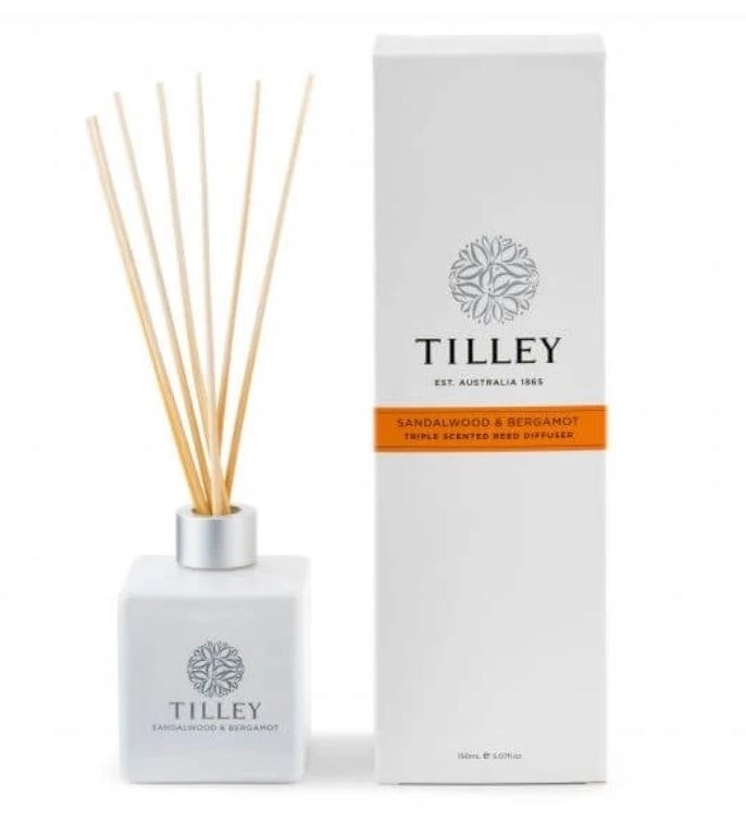 Tilley Reed Diffuser Sandalwood and Bergamot 150ml