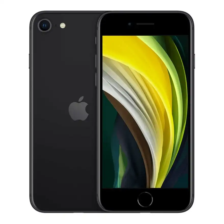 Refurbished Apple iPhone SE 2020 64GB - Black (Grade A - 'LIKE NEW')