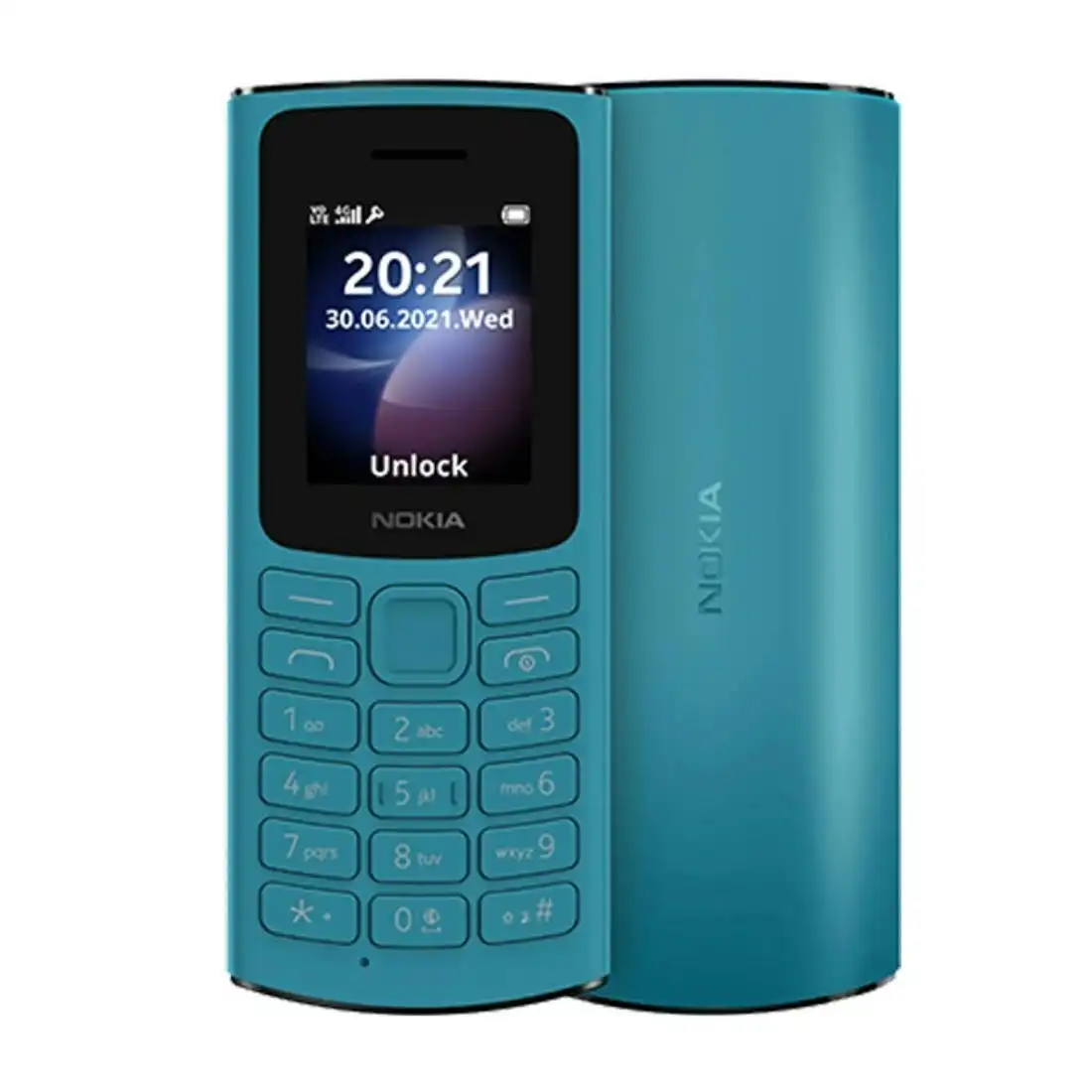 Nokia 105 4G 2023 Dual Sim, 1.8'', 32GB, Feature Phone - Blue