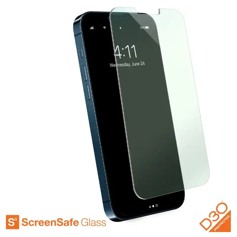 EFM ScreenSafe Glass Screen Armour with D3O For iPhone 13 Pro Max (6.7")/iPhone 14 Plus (6.7") - Clear