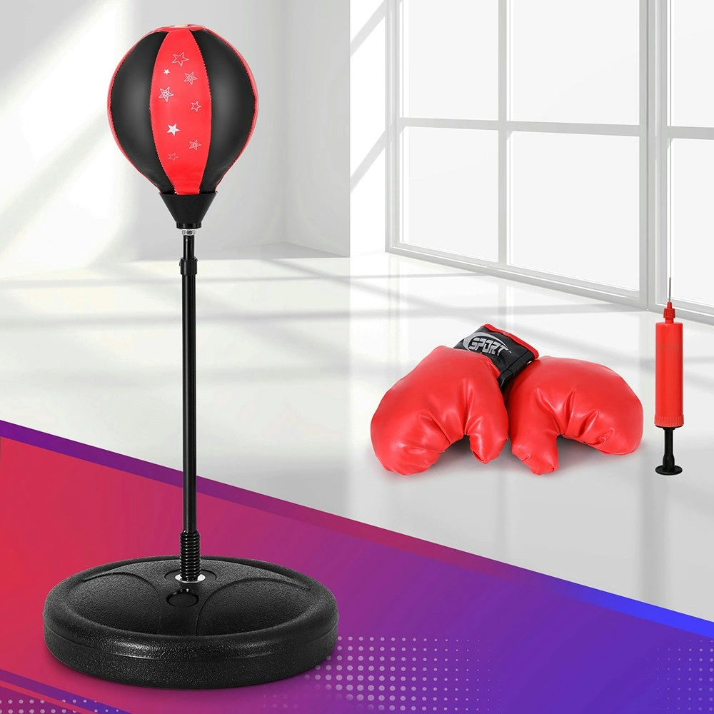 Everfit Punching Boxing Bag Stand Set Gloves with Pump Height Adjustable