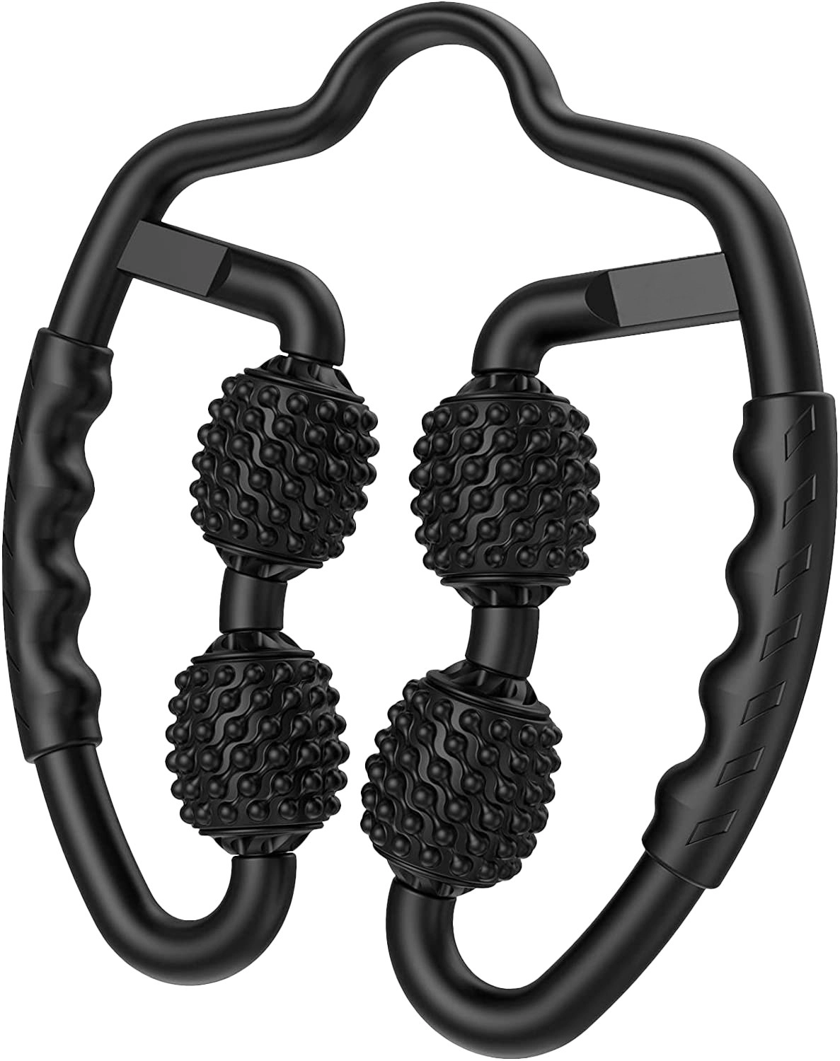 LivinZen Trigger Point Body Massage Manual Roller - Black