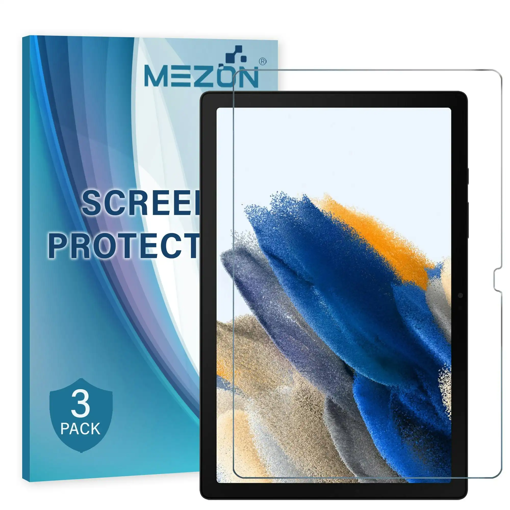[3 Pack] MEZON Samsung Galaxy Tab A8 10.5" Anti-Glare Matte Film Screen Protector (SM-X200, X205, Matte)