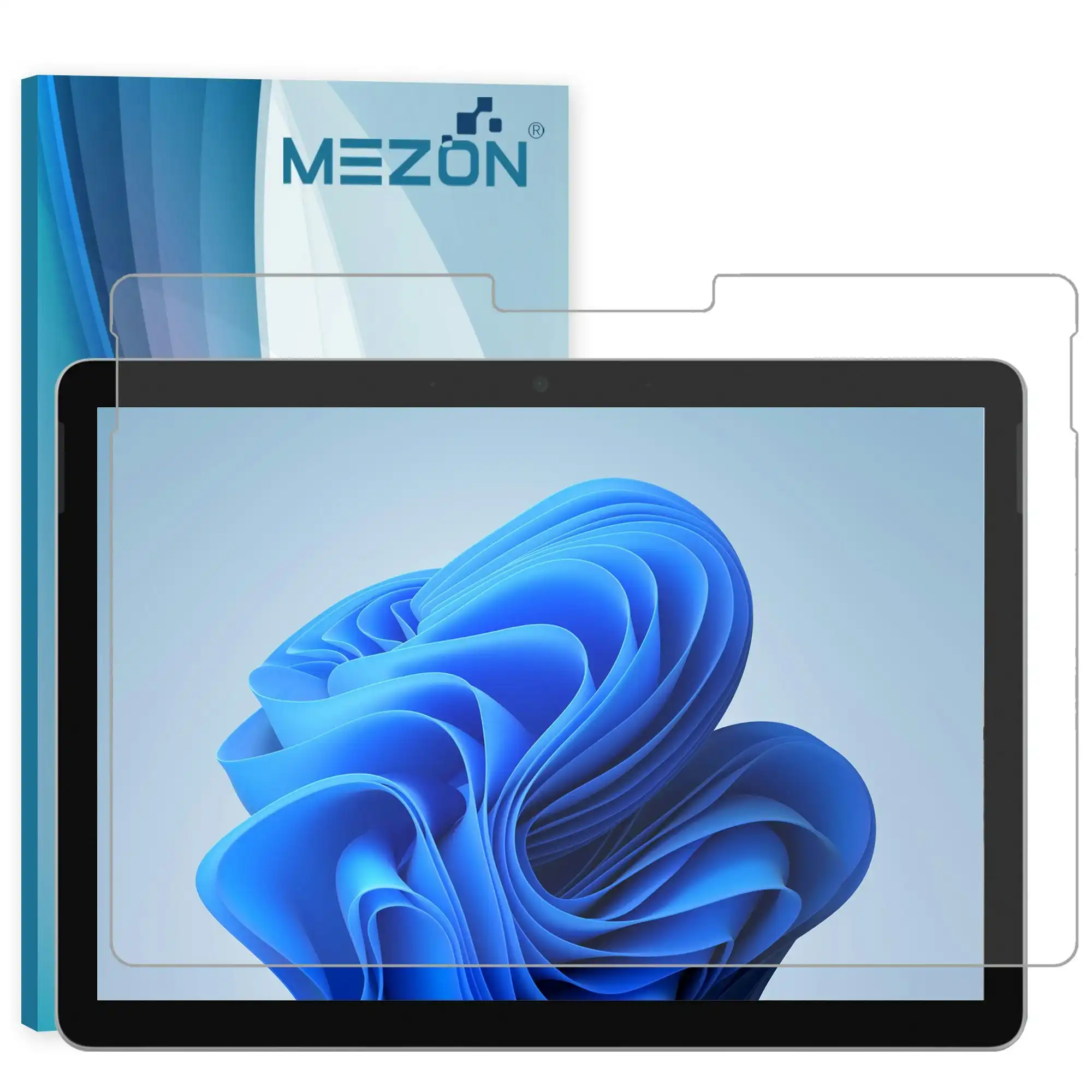 [3 Pack] MEZON Microsoft Surface Go 3 (10.5") Anti-Glare Matte Film Screen Protector – Case and Surface Pen Friendly