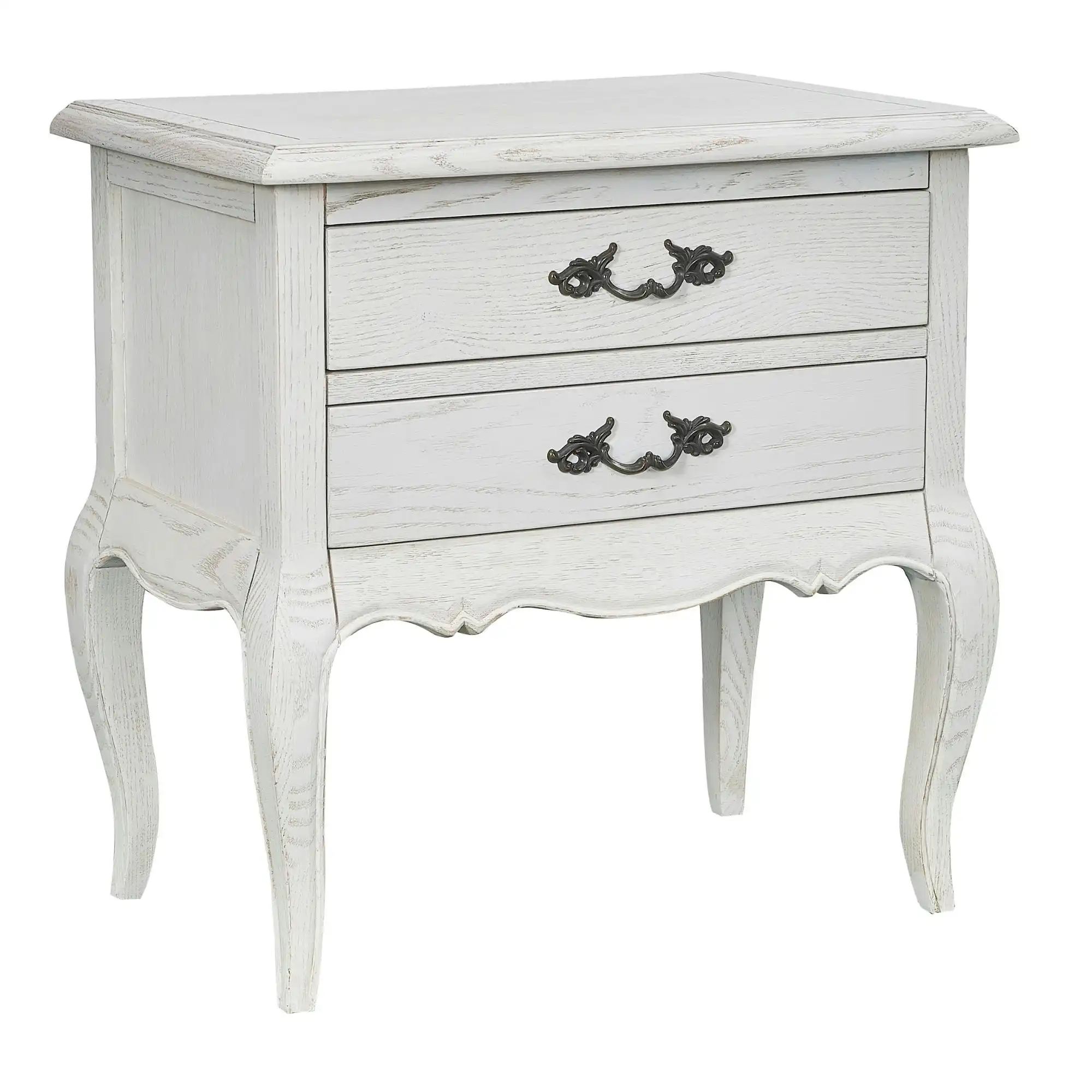 Alice Bedside Table White
