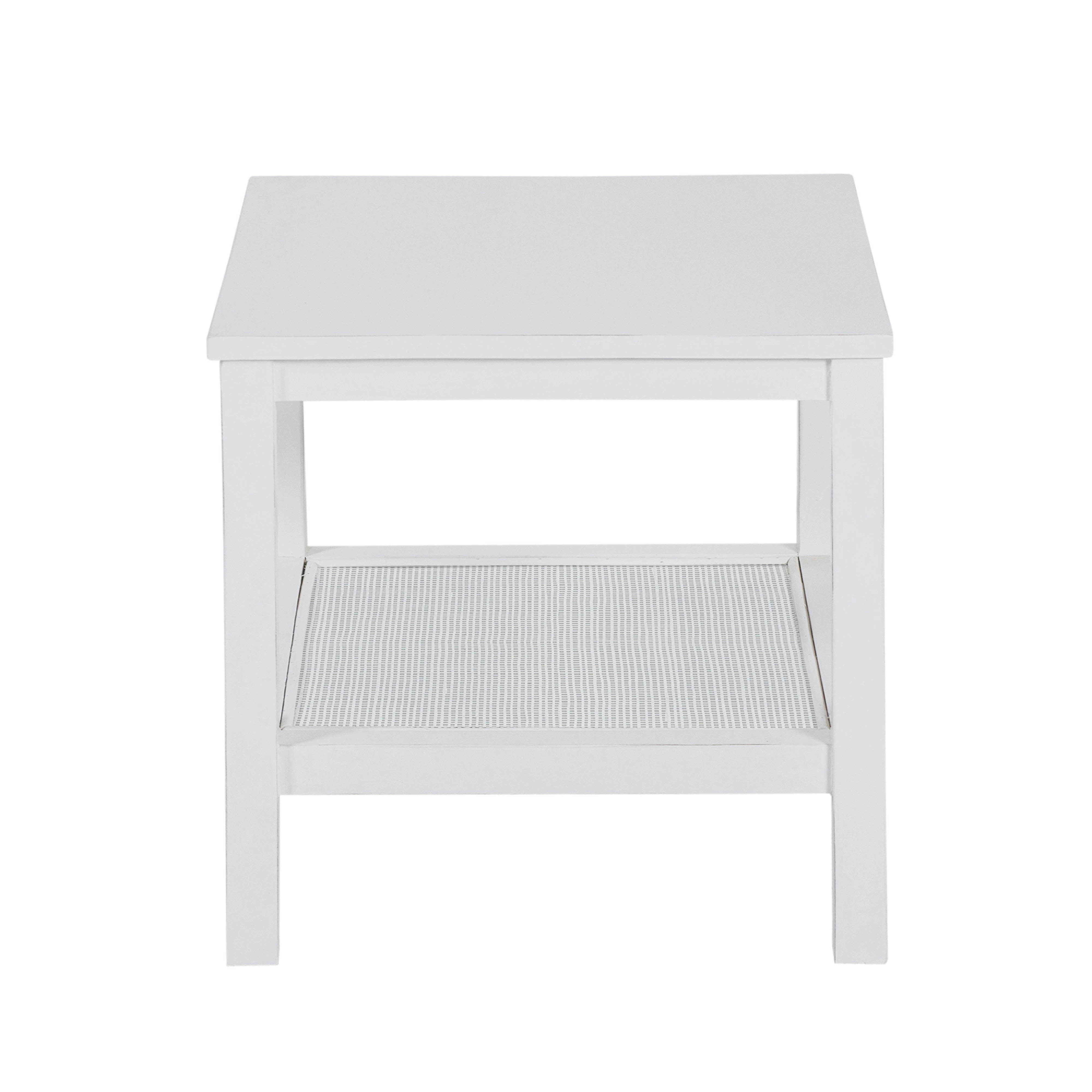 Jasmine 50cm Side Table White