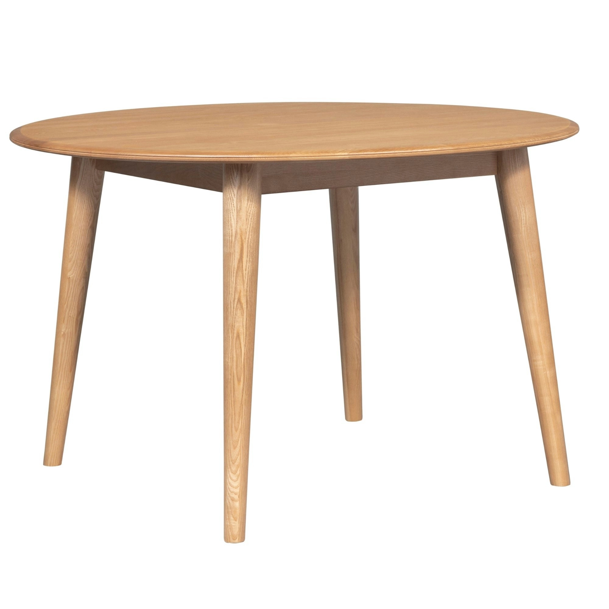 Emilio 120cm Round Dining Table Oak