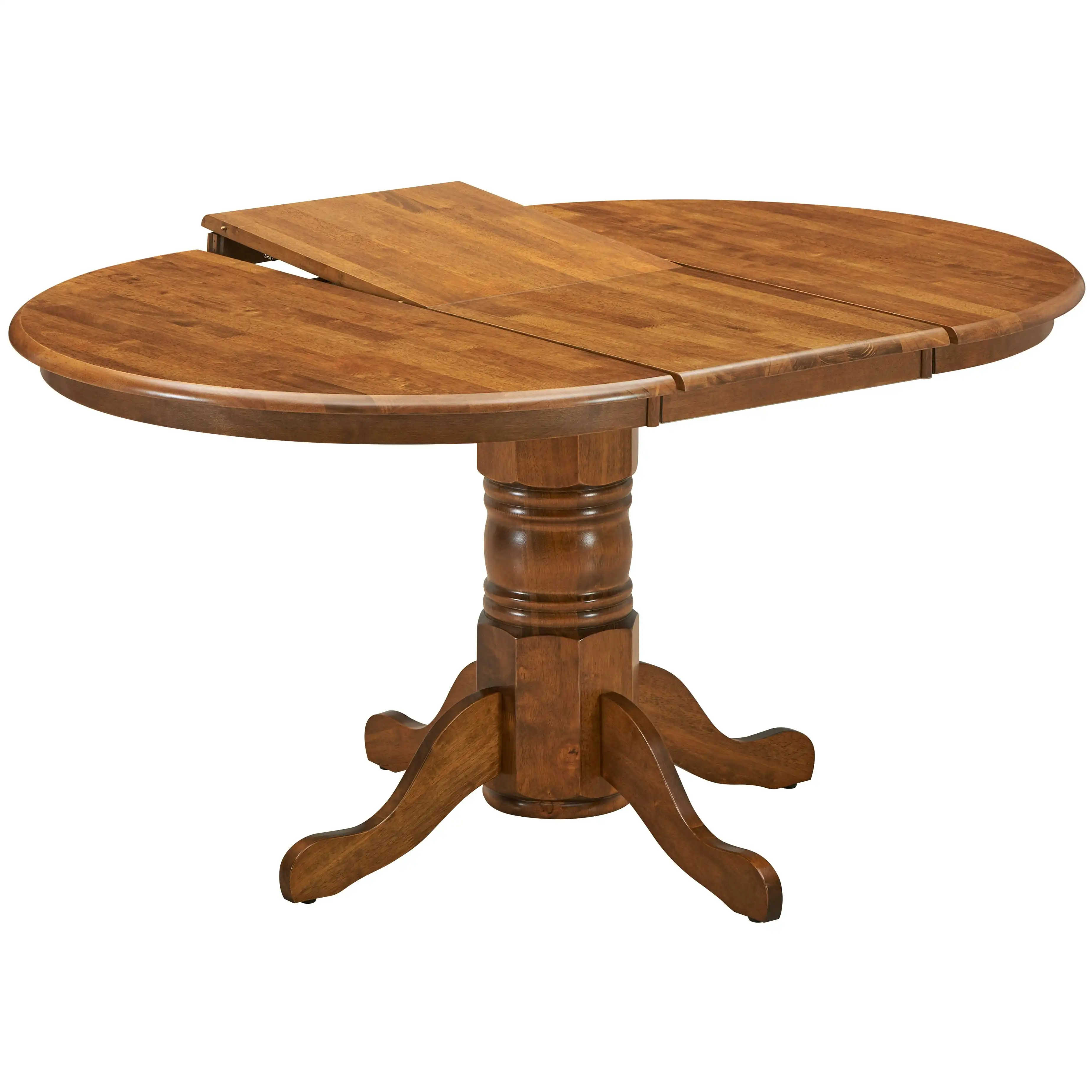 Linaria 106-150cm Extendable Round Dining Table