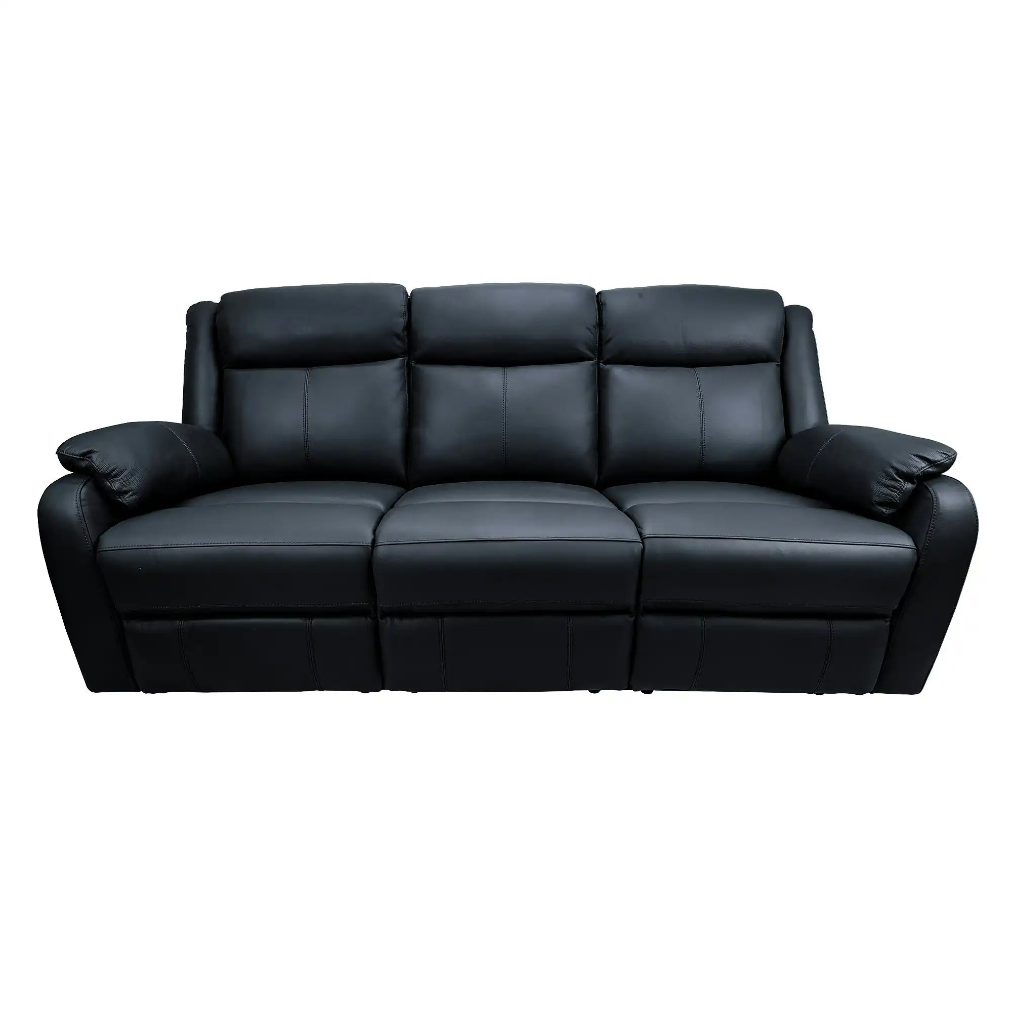 Bella 3 Seater Leather Electric Recliner Sofa Lounge