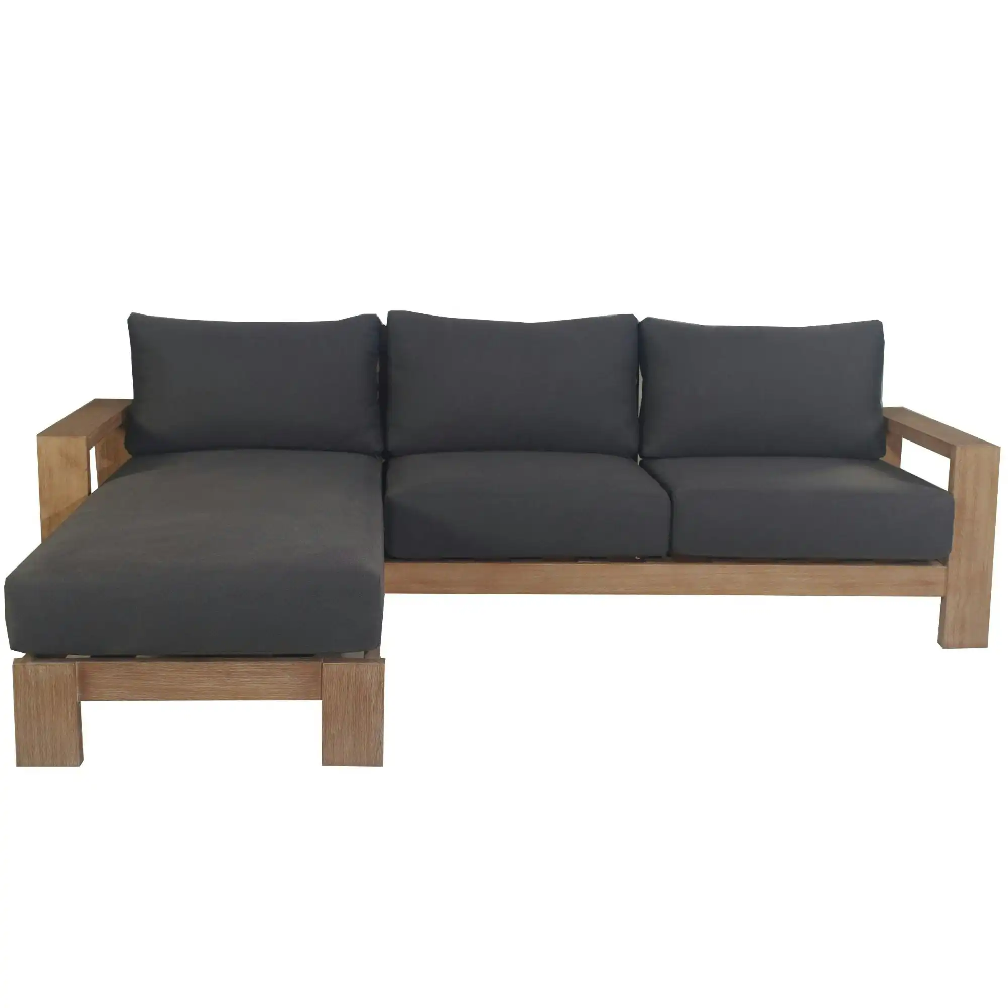 Stud 3 Seater Outdoor Sofa with Reversible Chaise