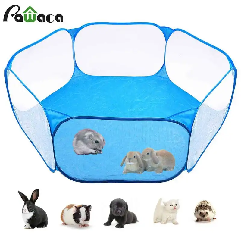 Portable Pop Out Play Pen for puppies/small animals