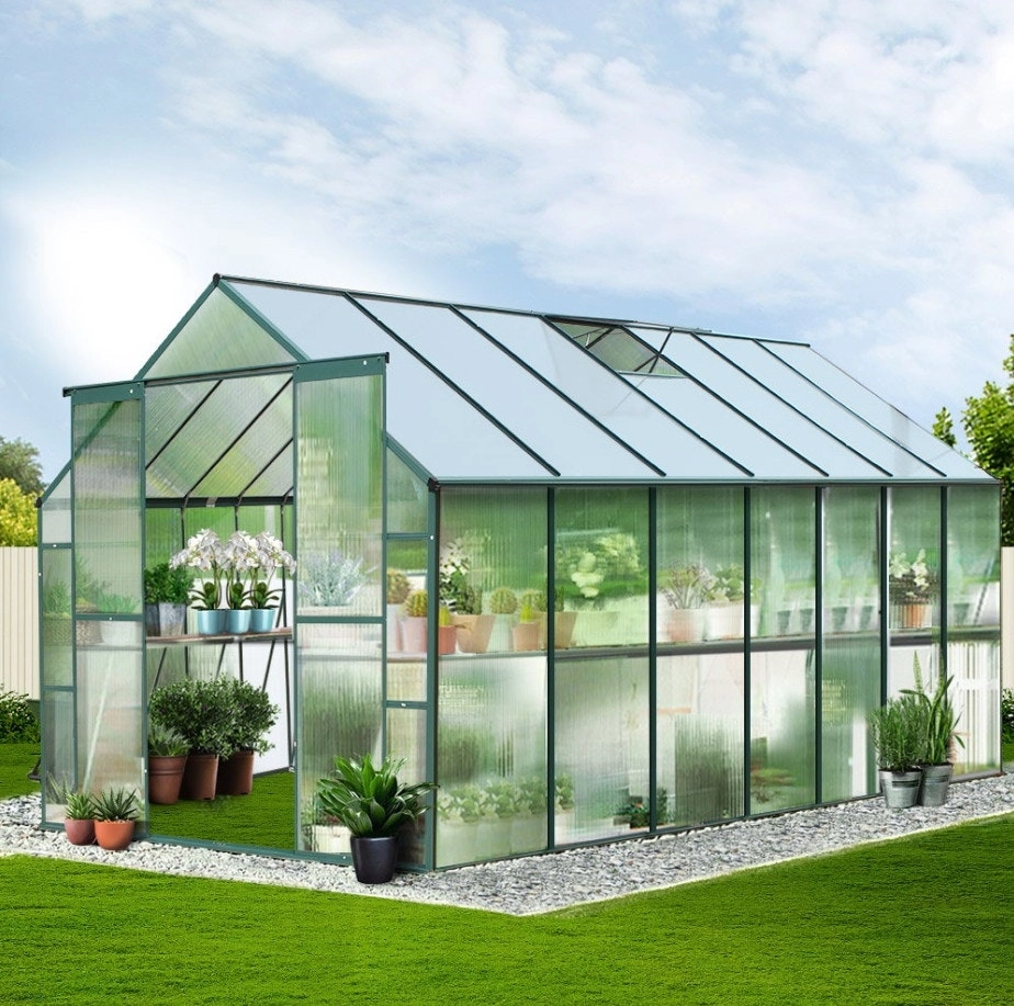 Greenfingers Aluminium Greenhouse 4.43X2.44M