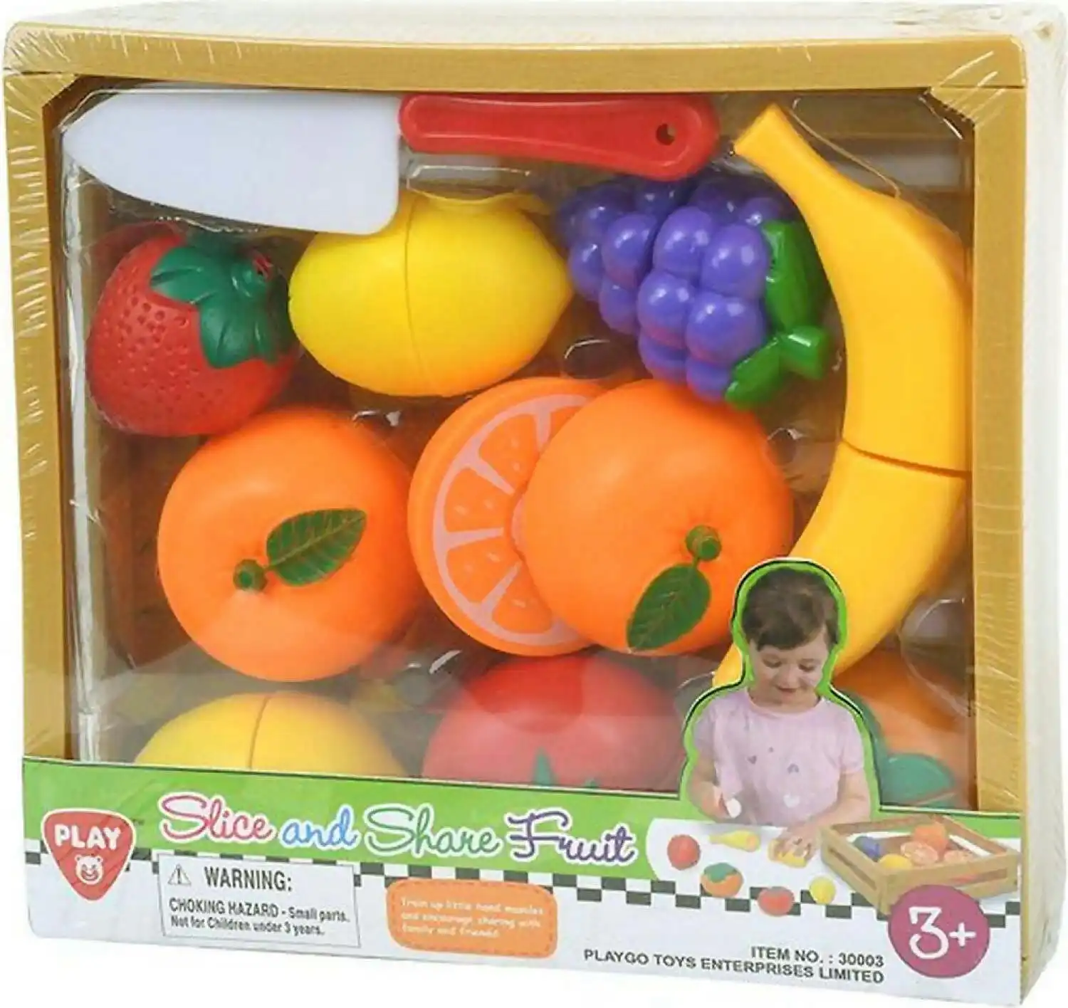Playgo Toys Ent. Ltd. - Slice And Share Fruit 11 Piece