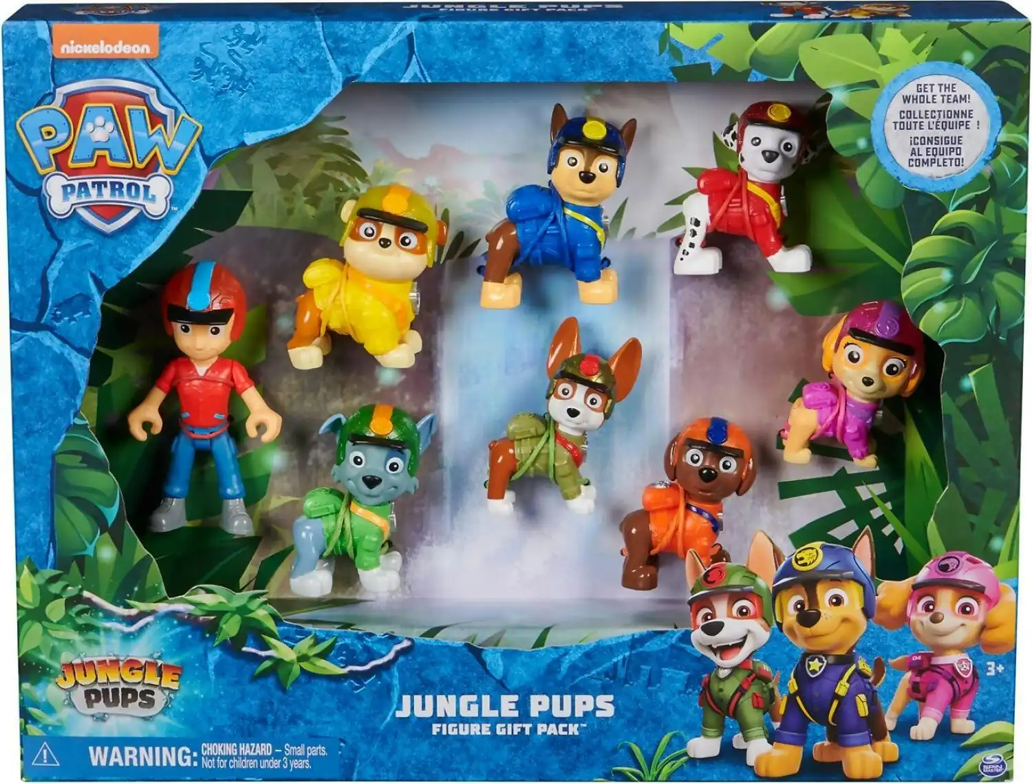 Paw Patrol - Jungle Pups Action Figures Gift Pack - Spin Master