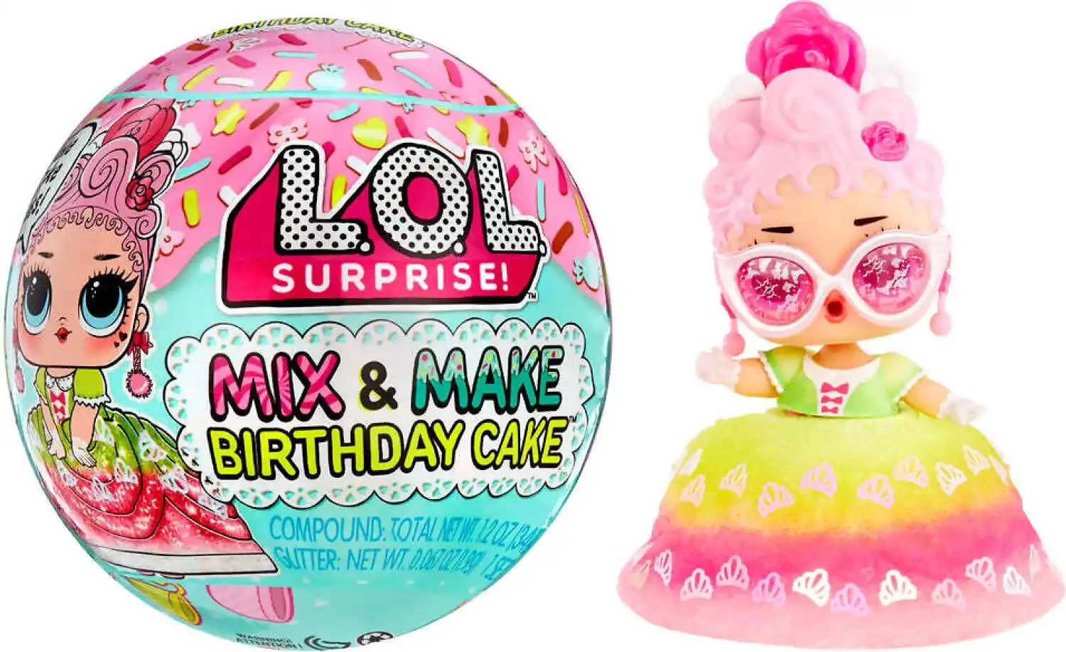 L.o.l Surprise - Mix & Make Birthday Cake Tots