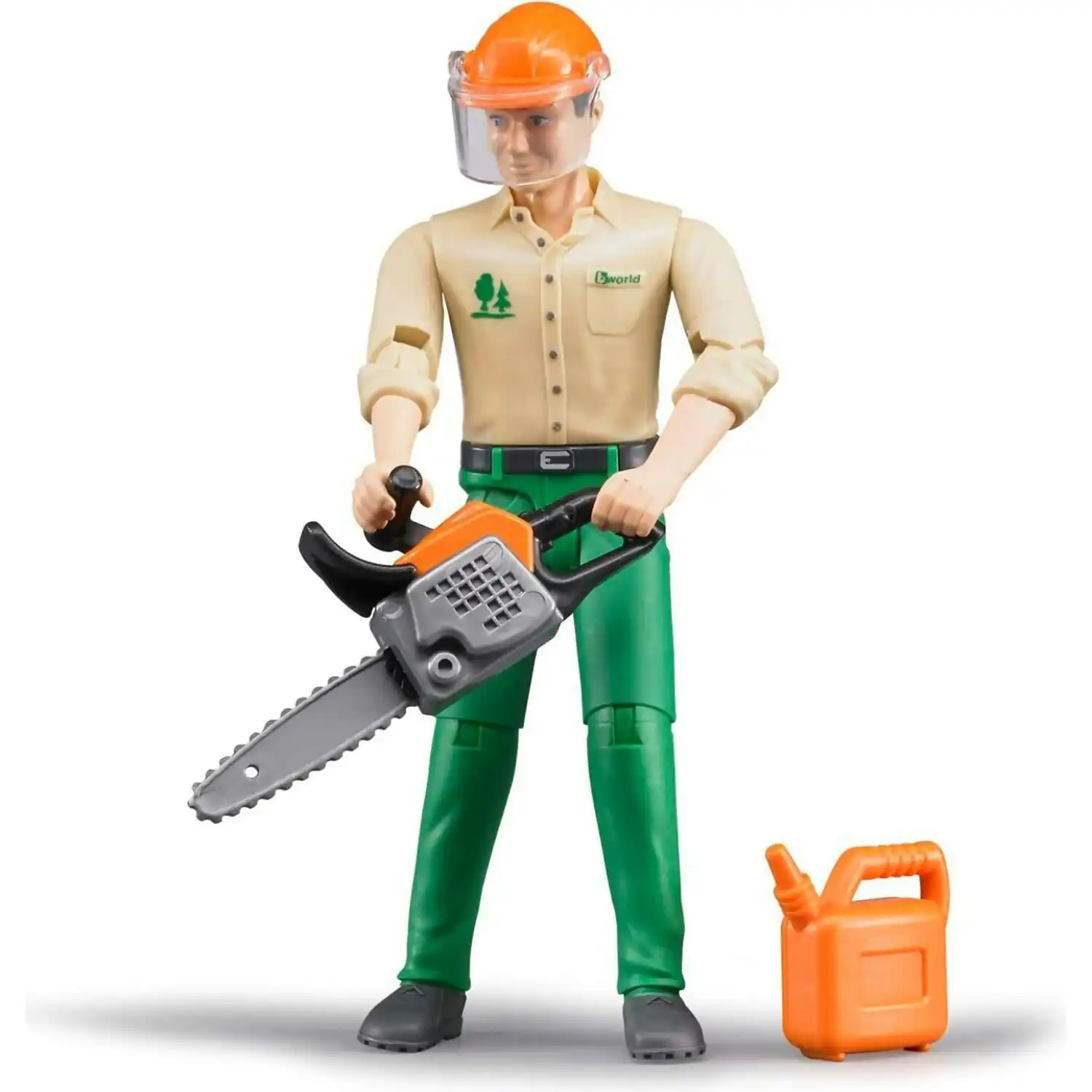 Bruder - Forestry Worker Logging Man With Accessories