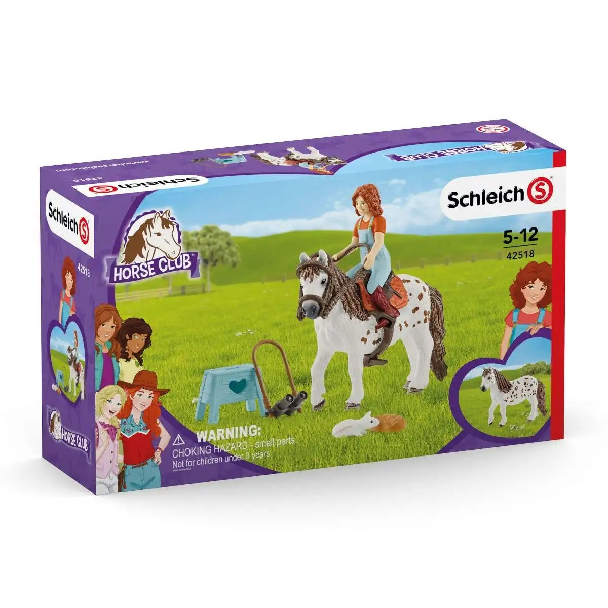 Schleich - Horse Club Mia & Spotty  Animal Playset