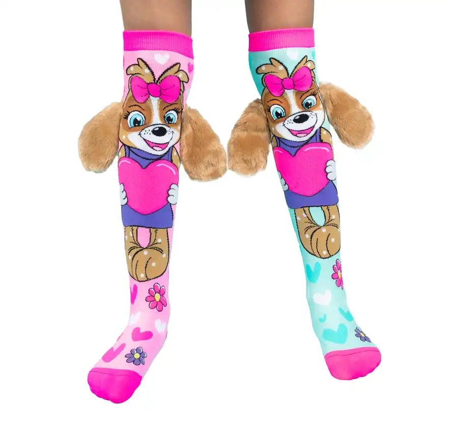 MADMIA -  Socks Kids & Adults Age 6y+ Puppy Love Socks