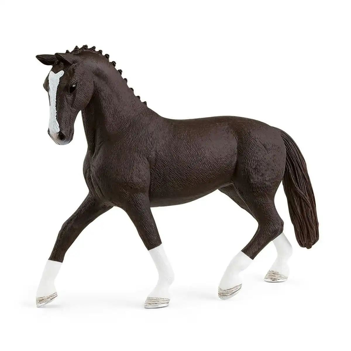 Schleich - Hanoverian Mare Black  Horse Club Animal Figurine