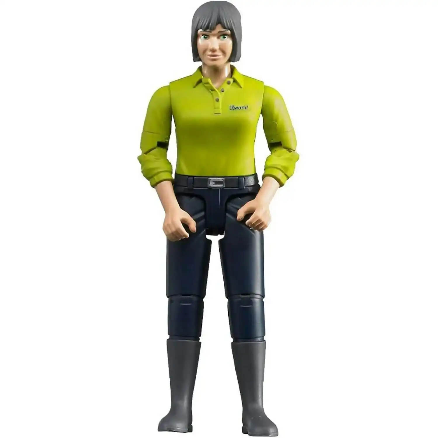 Bruder - Woman With Light Skin Wearing Dark Blue Jeans Figurine