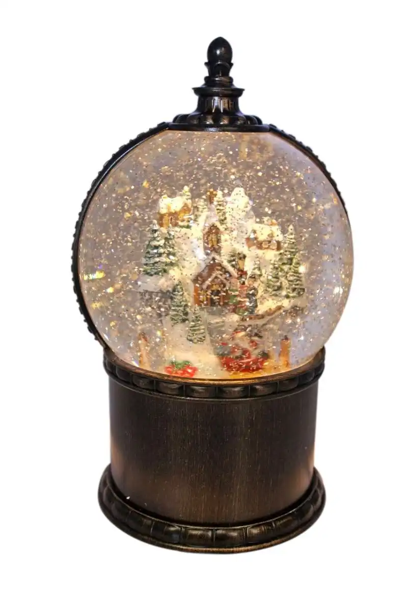 Cotton Candy - Xmas Led Globe Santa Sleigh With Motion