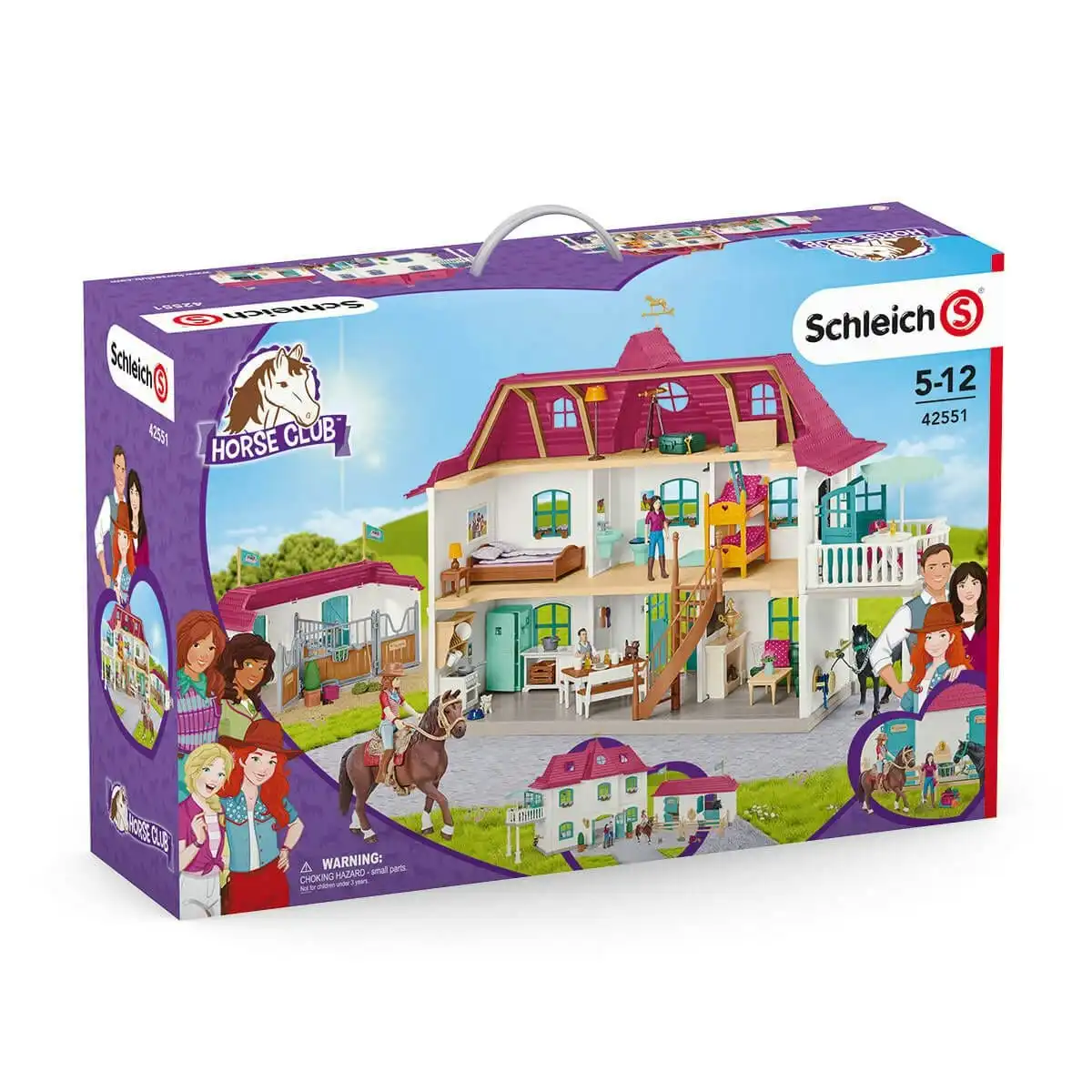 Schleich - Lakeside Country House And Stable Animal Playset
