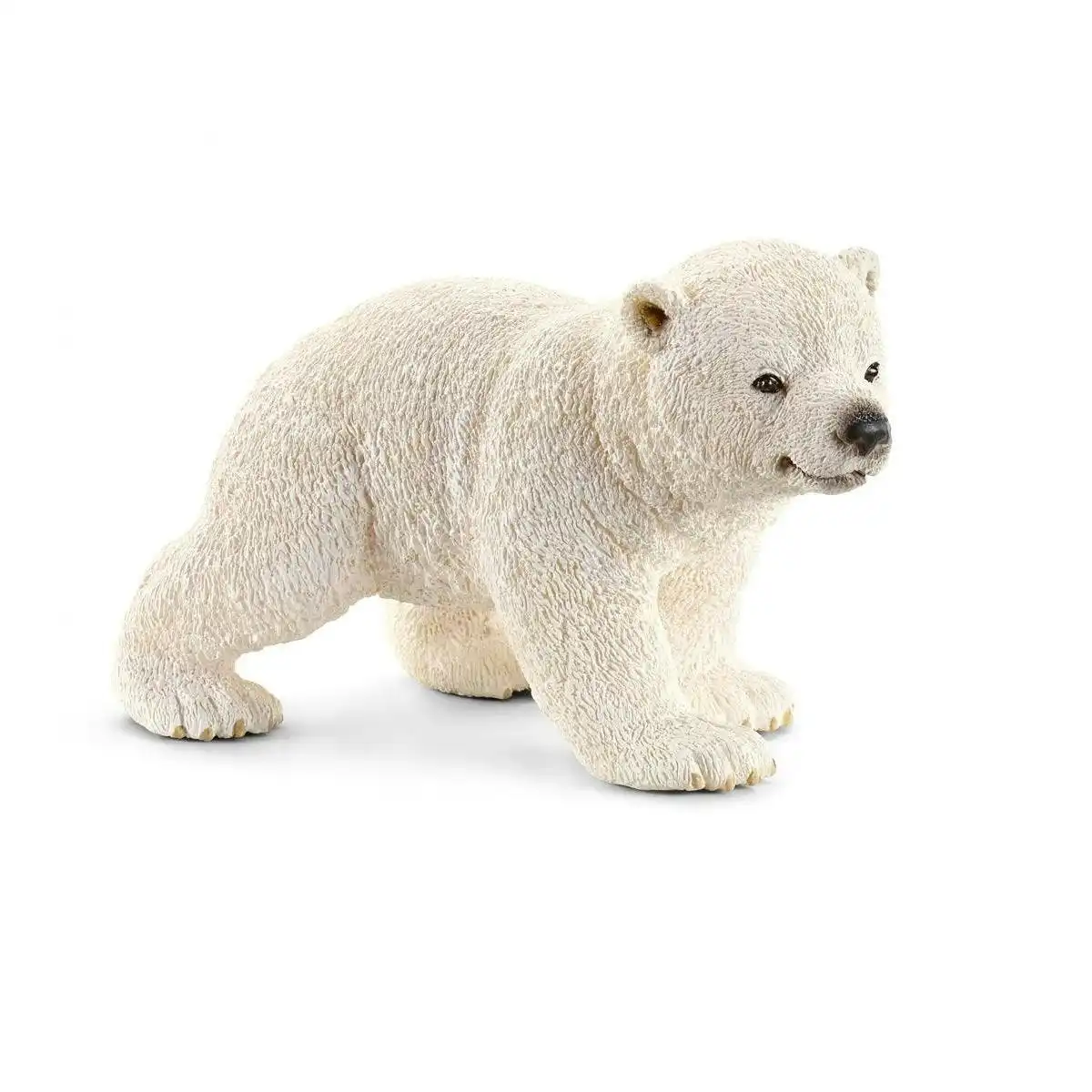 Schleich - Polar Bear Cub Walking Animal Figurine