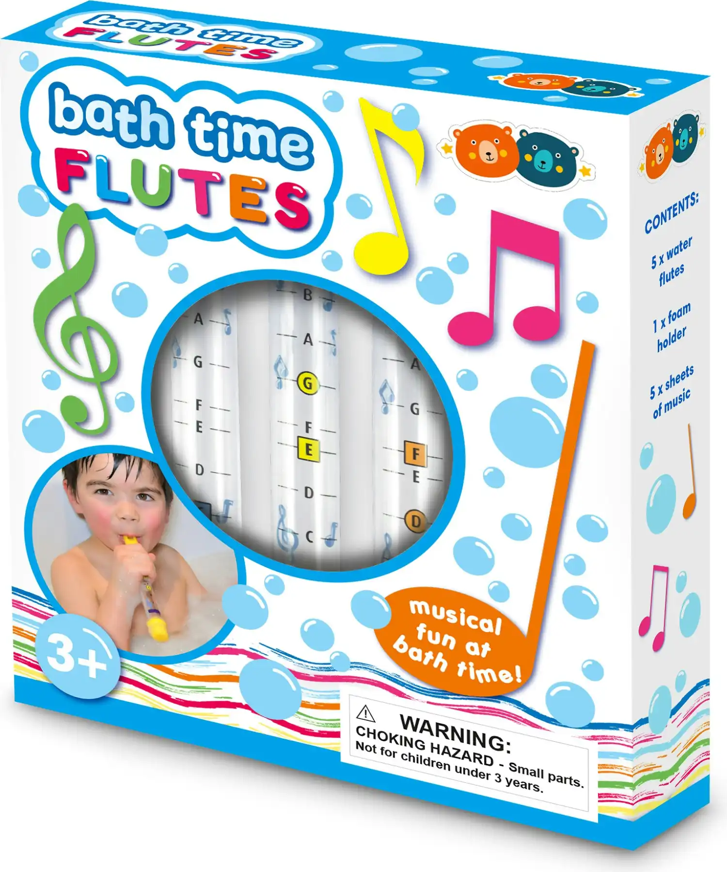 Buddy & Barney - Bath Time Water Flutes - Mh