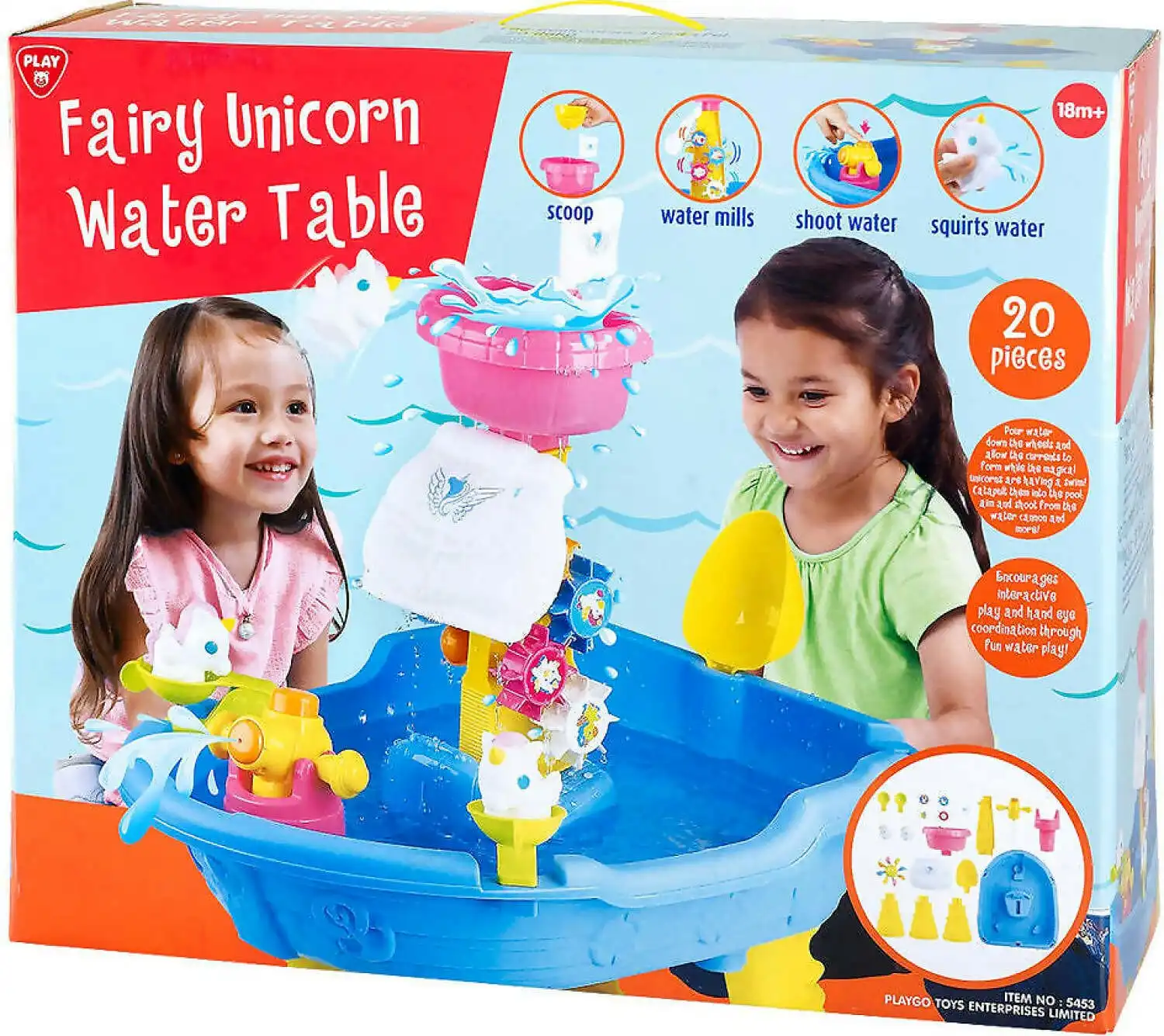 Playgo Toys Ent. Ltd - Fairy Unicorn Water Table