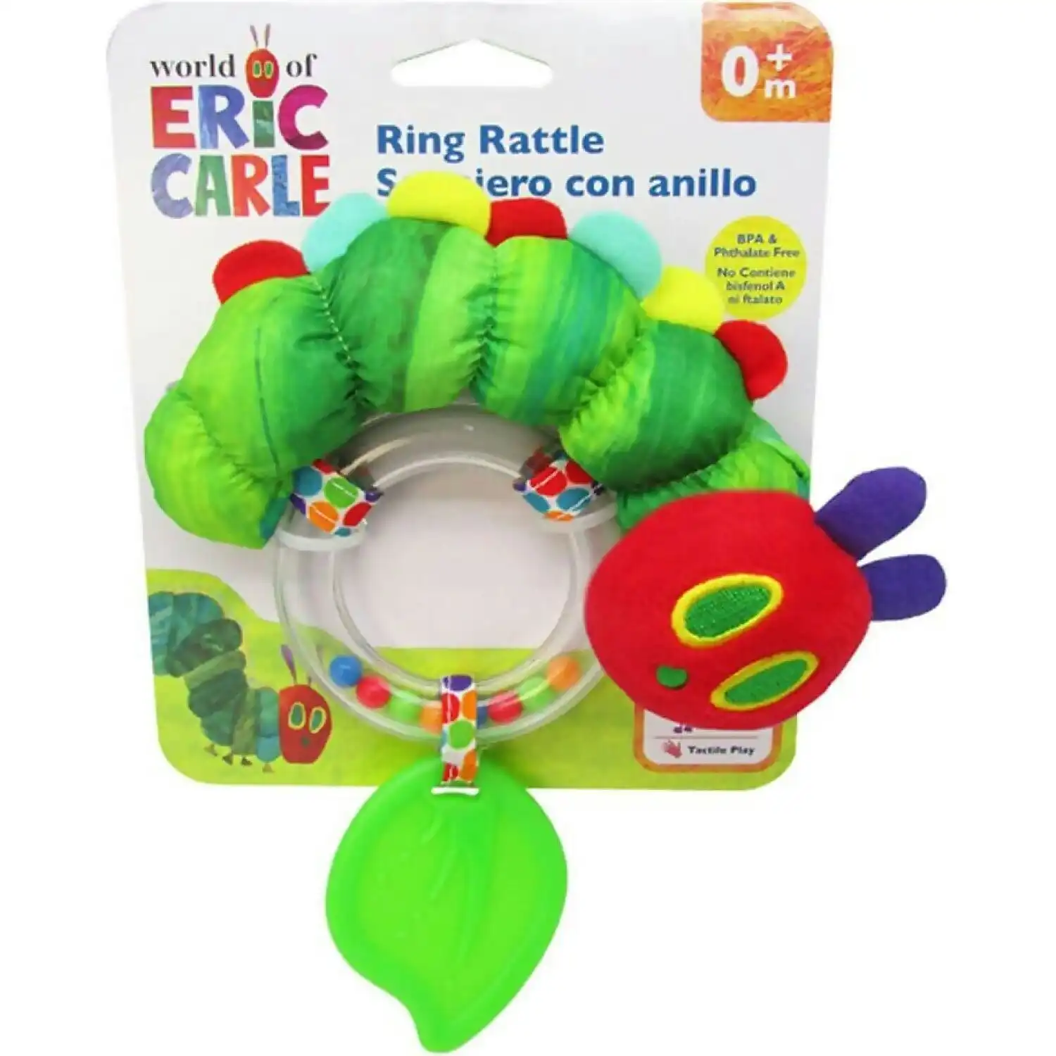 The Very Hungry Caterpillar - Ring Rattle - The World Of Eric Carle