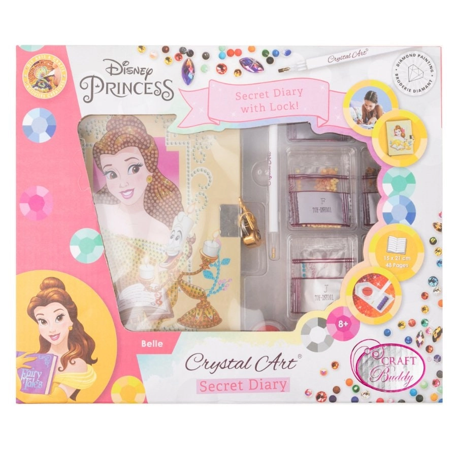 Craft Buddy - Crystal Art Belle Secret Diary