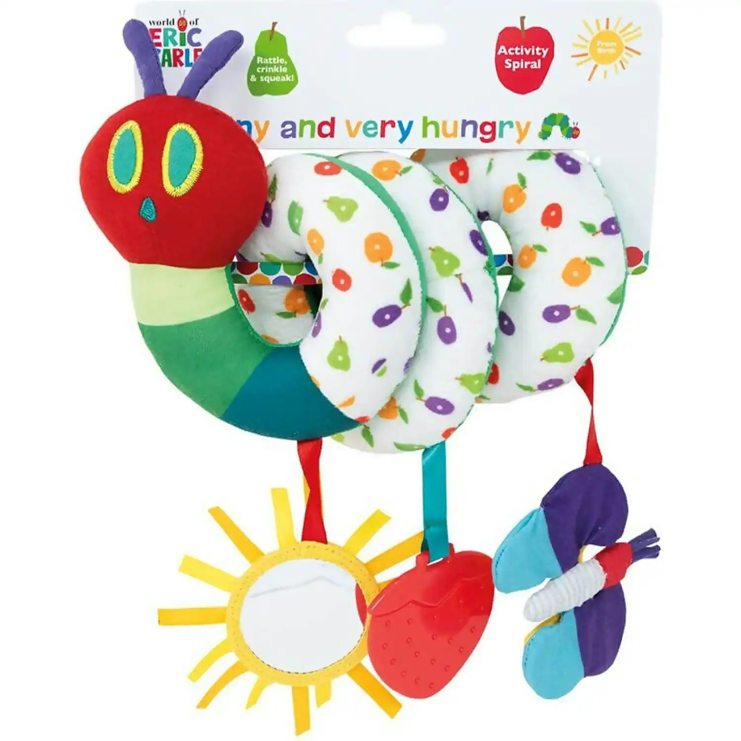 The Very Hungry Caterpillar - Tiny And Very Hungry Caterpillar Activity Spiral - The World Of Eric Carle