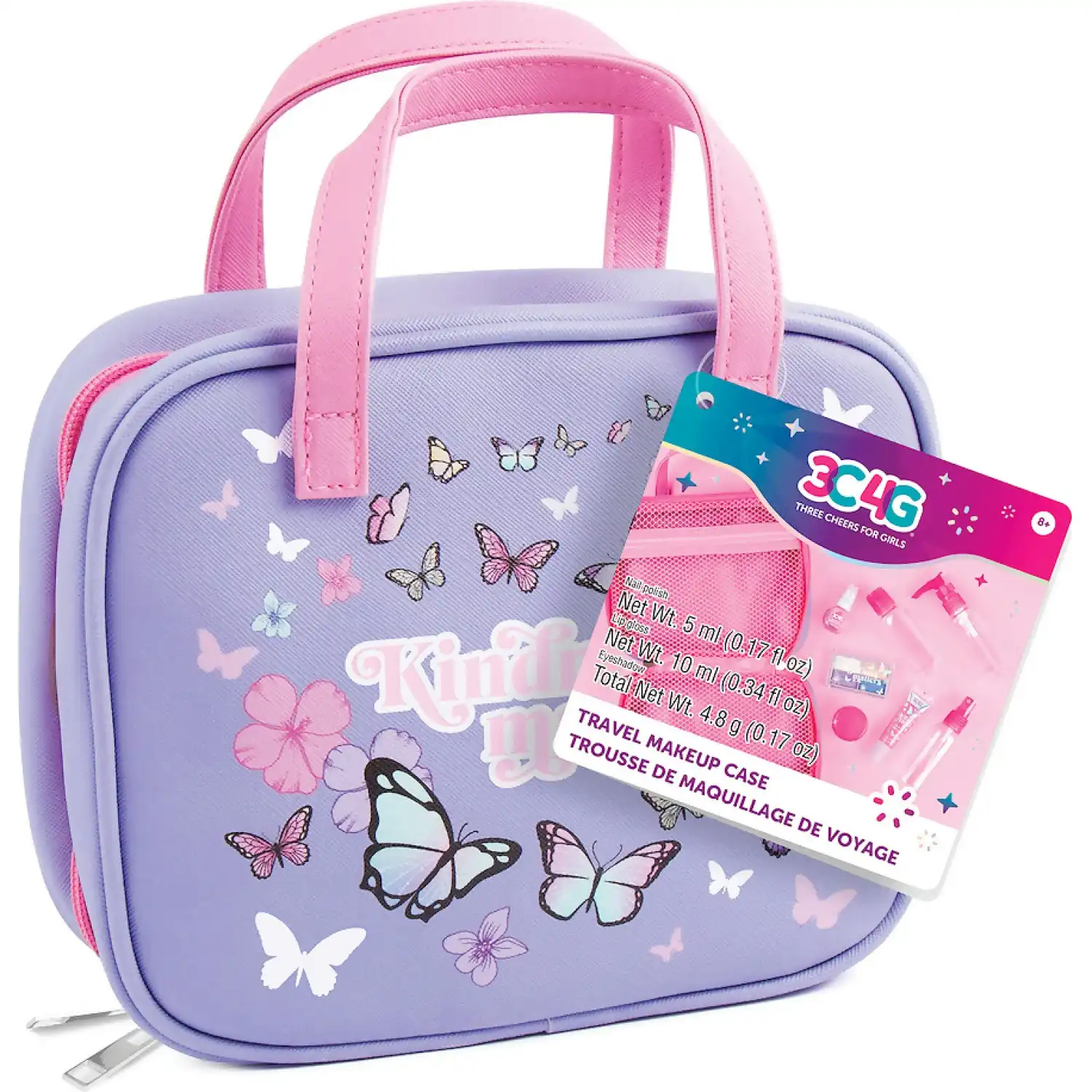 3C4G - Three Cheers For Girls - Butterfly Away Travel & Cosmetic Set