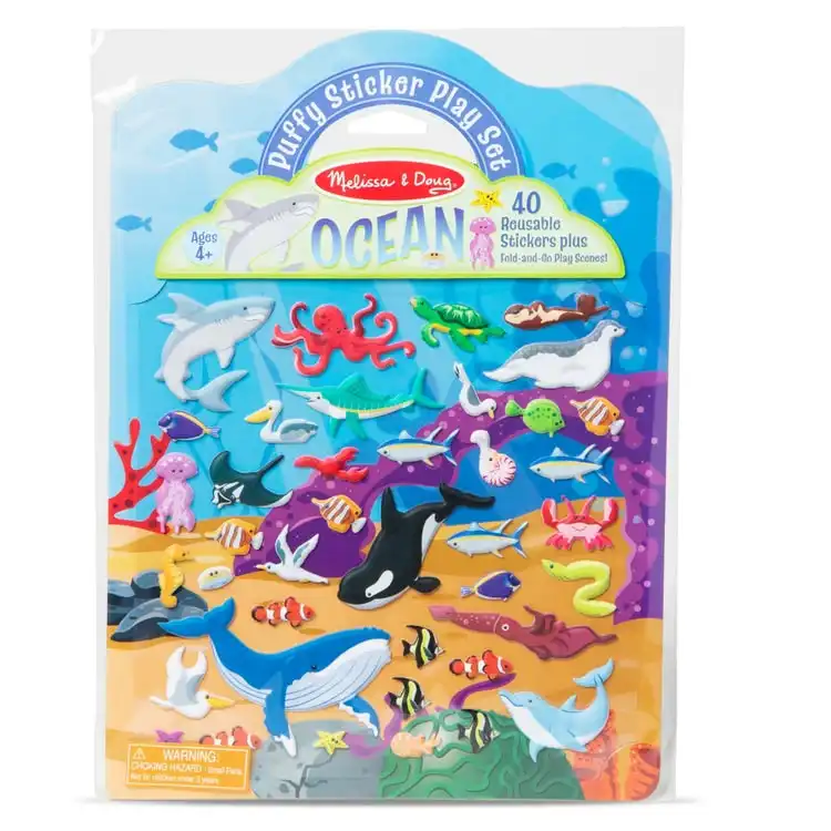 Melissa & Doug - Puffy Sticker Play Set - Ocean