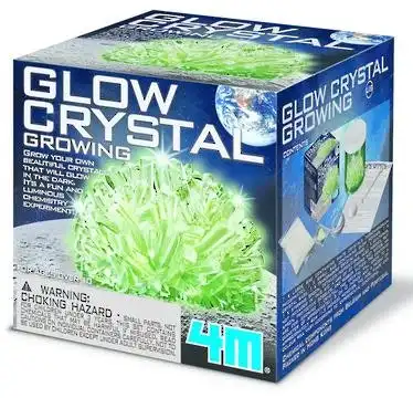 4M - Glow In The Dark Crystal Growing Kit