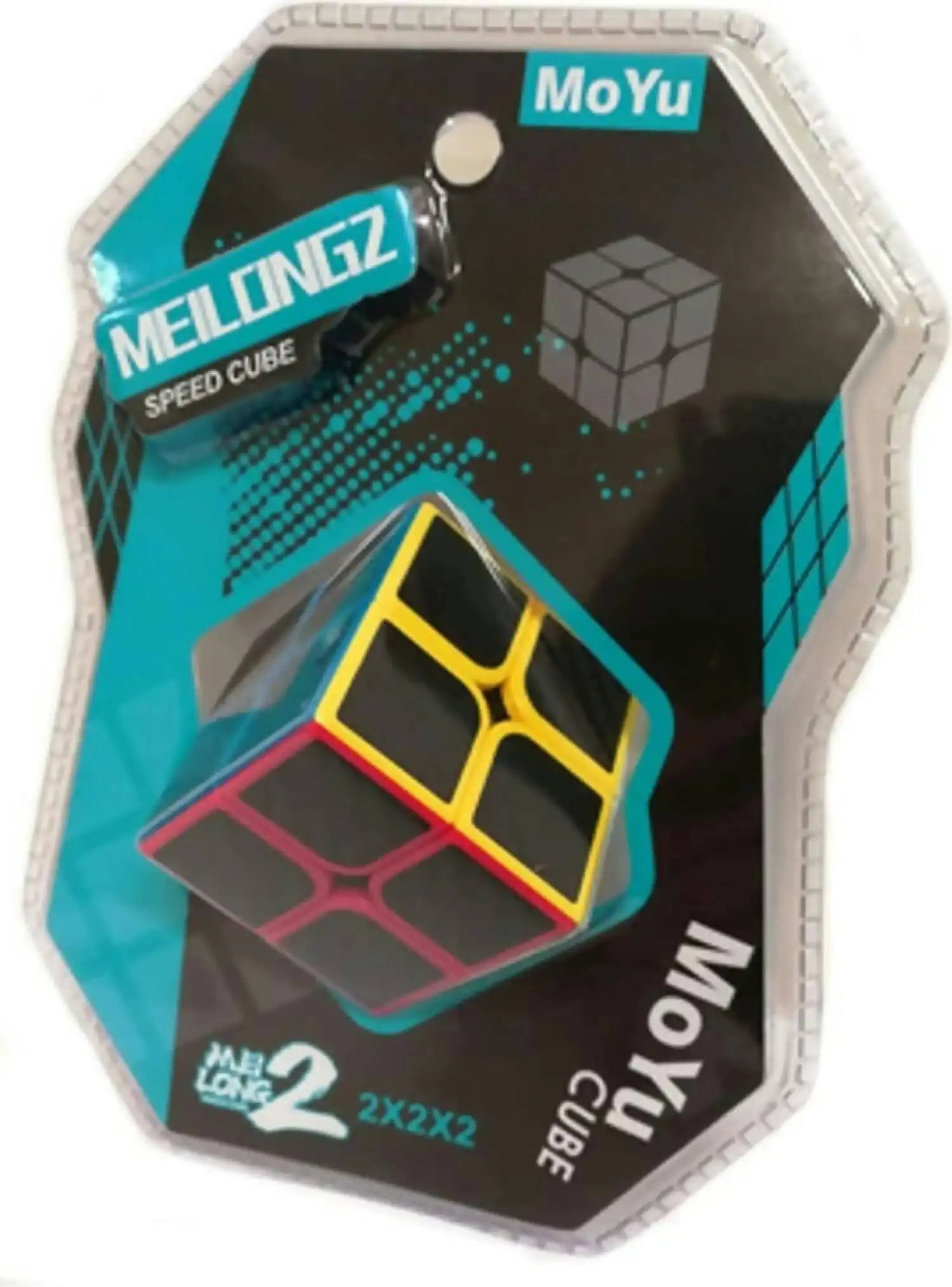 MoYu - Meilong 2 X 2 Speed Cube Blister Pack