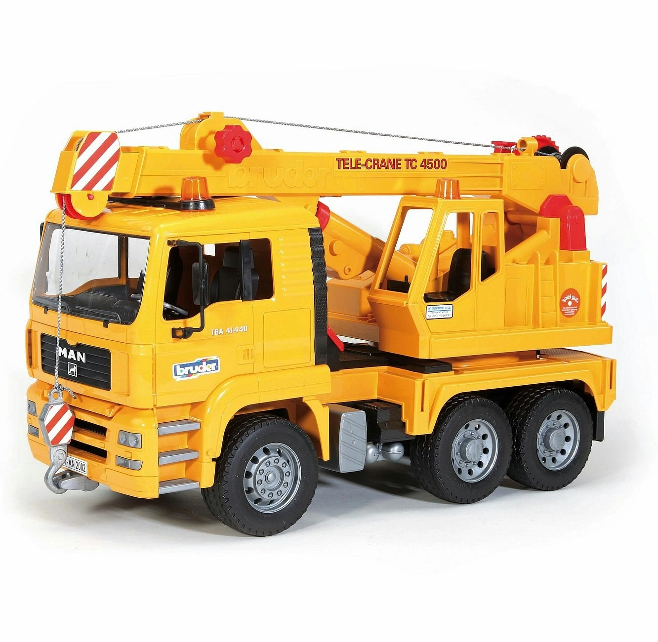 Bruder - Man Crane Truck (without Light And Sound Module) - Bruder Construction