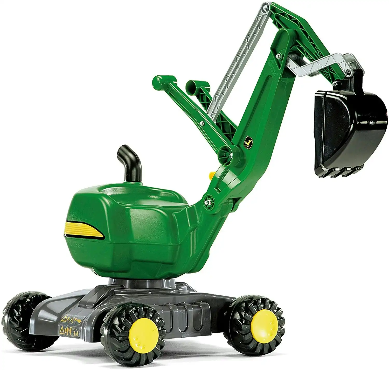John Deere - Rolly Toys 360 Degree Ride On Construction Digger Xl