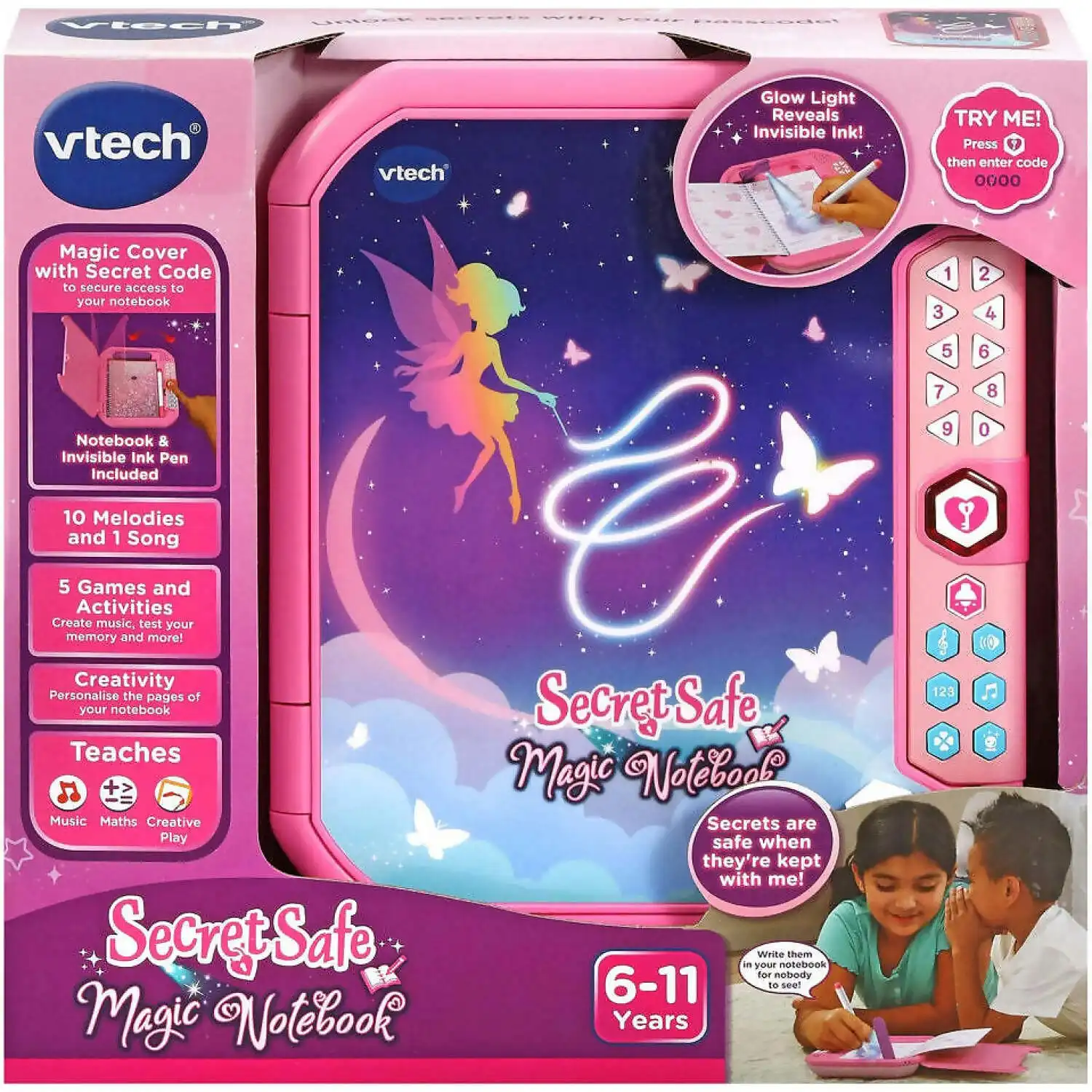 VTech - Secret Safe Magic Notebook