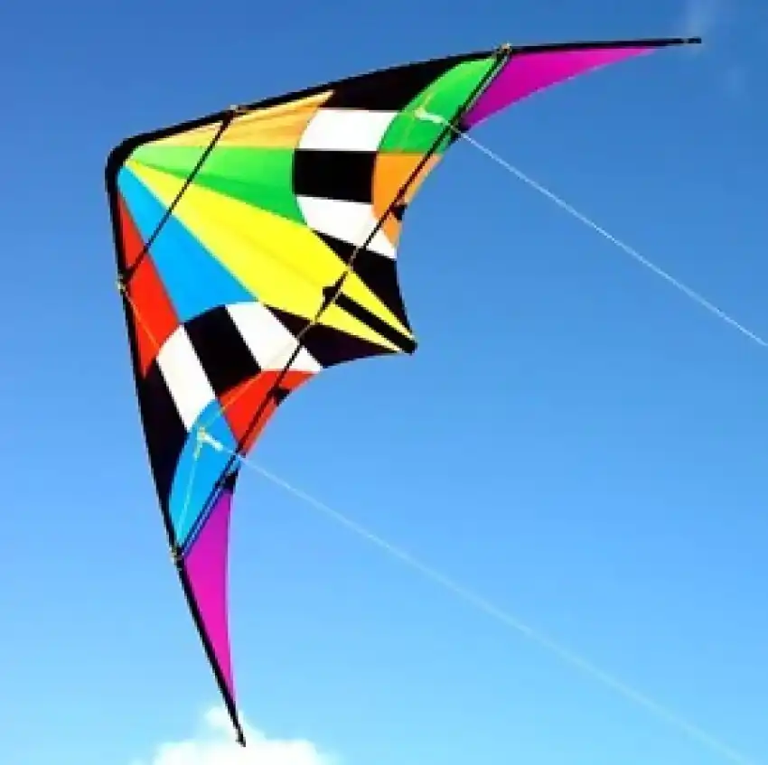 Windspeed - Firestorm Sports Stunter Kite Dual Control - Ocean Breeze Model 7518