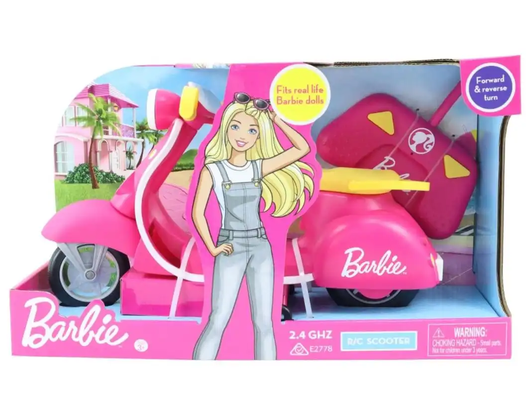 Barbie Remote Control Scooter