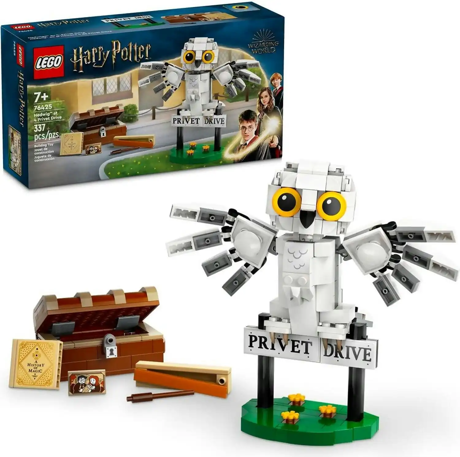 LEGO 76425 Hedwig™ at 4 Privet Drive - Harry Potter