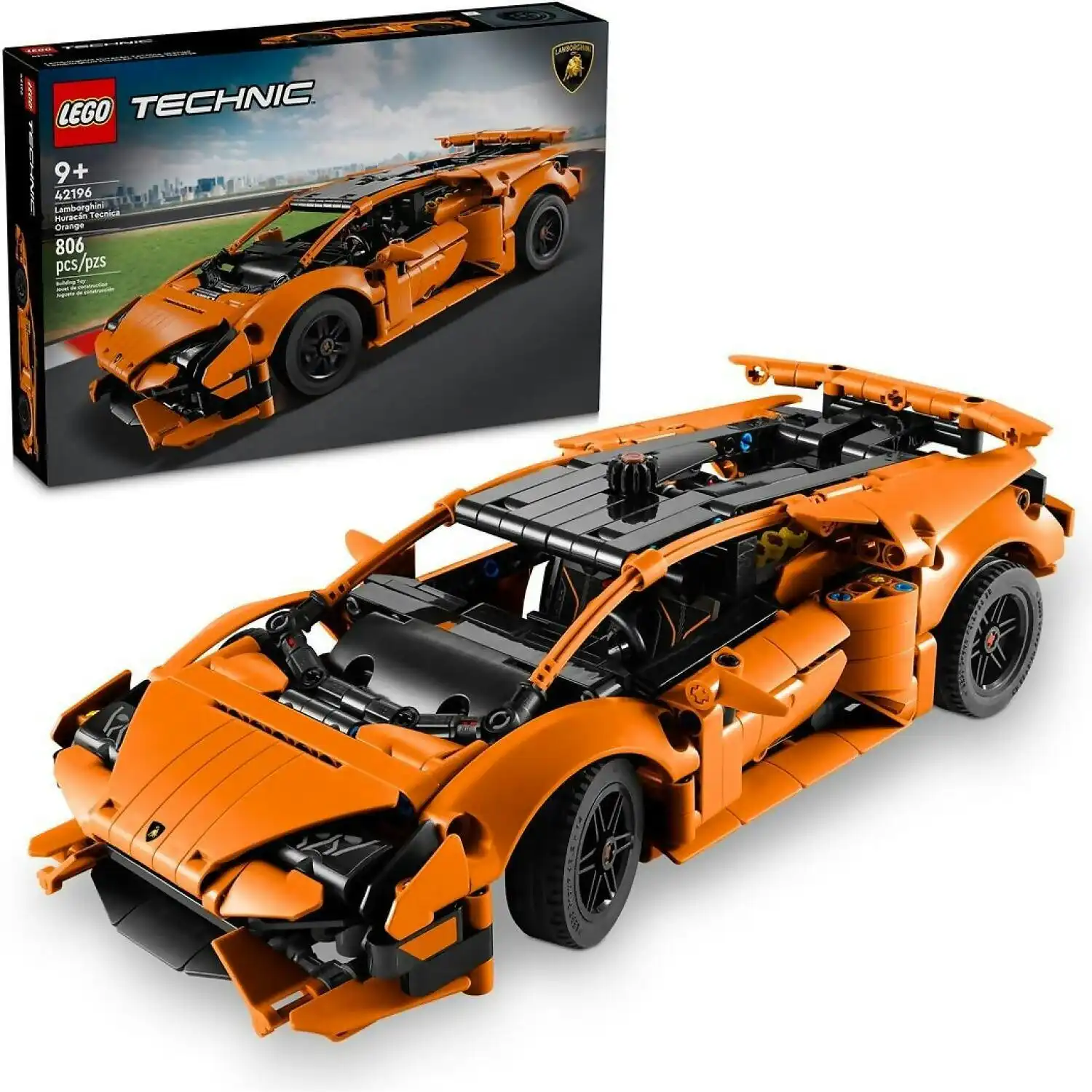 LEGO 42196 Lamborghini Huracán Tecnica Orange - Technic
